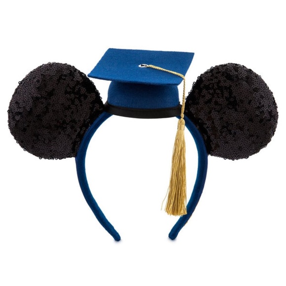 Disney Parks Mickey Mouse Graduation Cap Ear Headband Class of 2022 NWT - Picture 3 of 3